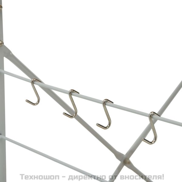 Шкаф за микровълнова бял и дъб 60x39,6x79,5 см инженерно дърво