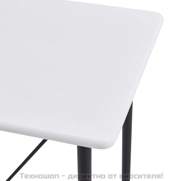 Бар комплект от 5 части, пластмаса, черен