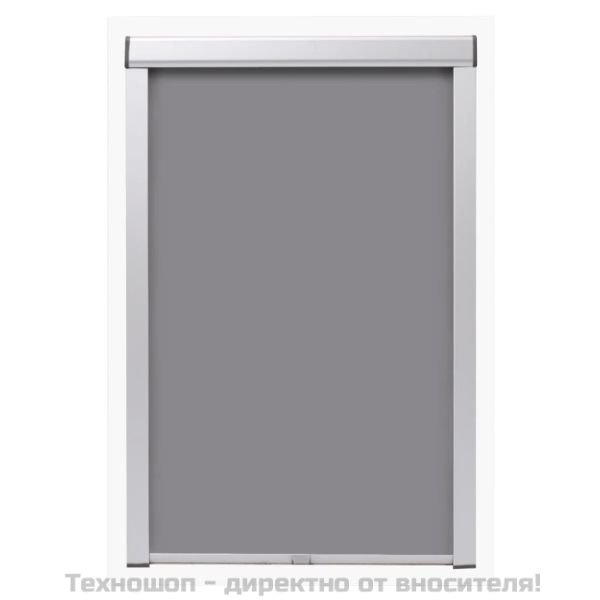 Затъмняваща ролетна щора, сива, 206