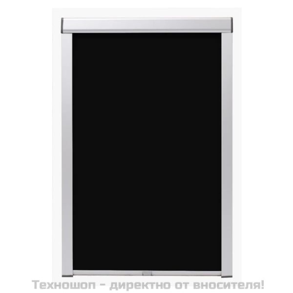 Затъмняваща ролетна щора, черна, 102