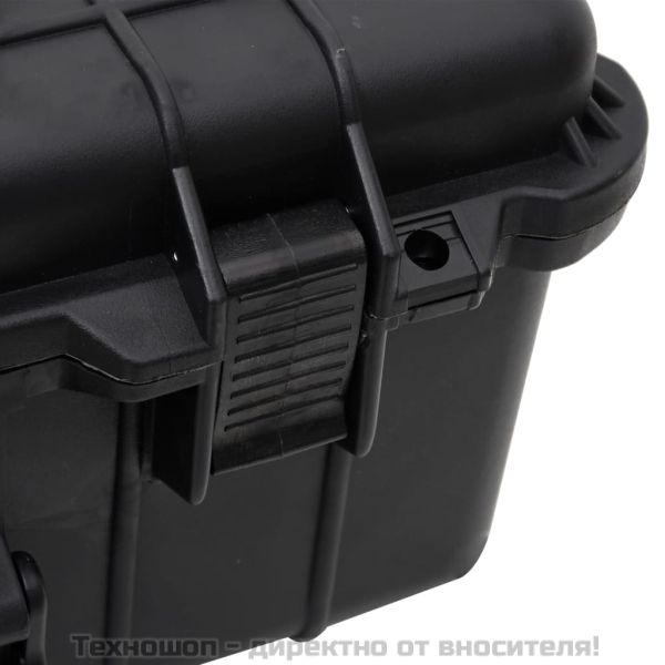 Калъф с колела за полет, черен, 63x50x23 см, PP