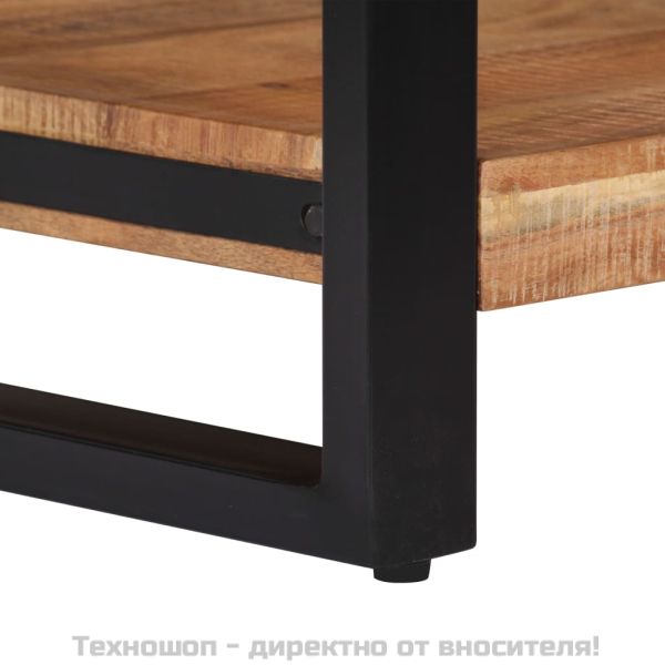 Маса за кафе, 60x60x40 см, акациево дърво масив