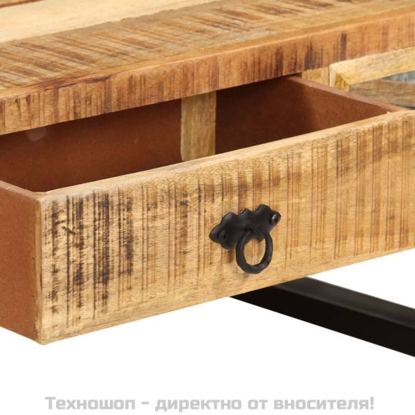 Маса за кафе, 110x50x38 см, мангово дърво масив