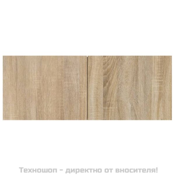 ТВ шкафове 2 бр дъб сонома 80x30x30 см инженерно дърво