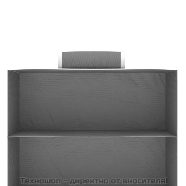 Окачени органайзери за дрехи, 2 бр, с 10 рафта, текстил