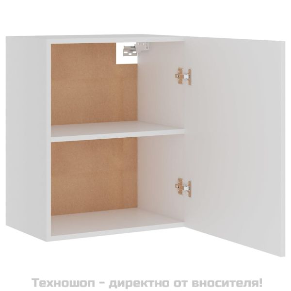 Висящ шкаф "Lyon", бял, 50x31x60 см, инженерно дърво