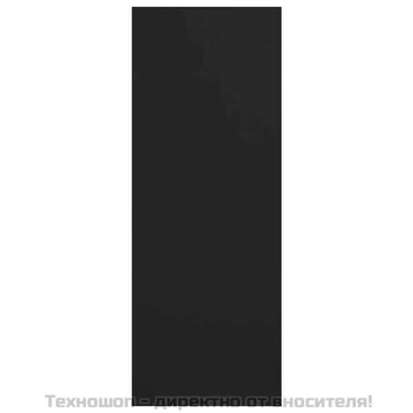 Конзолна маса, черна, 105x30x80 см, инженерно дърво