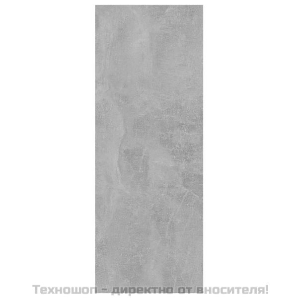 Конзолна маса, бетонно сива, 105x30x80 см, инженерно дърво