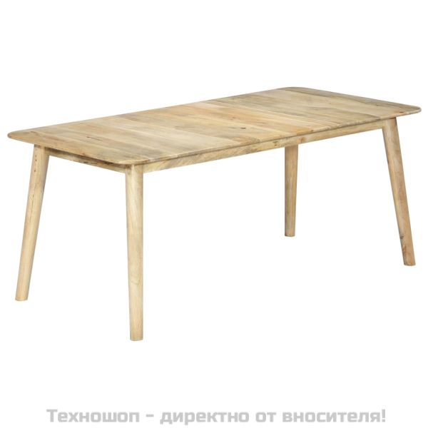 Трапезна маса, 180x90x76 cм, мангово дърво масив