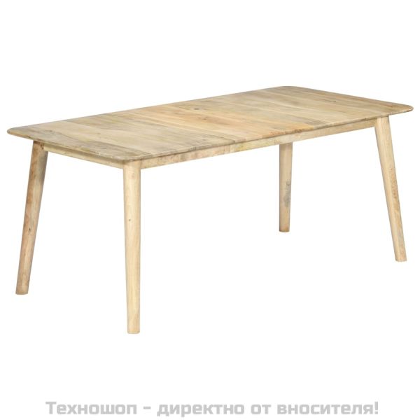 Трапезна маса, 180x90x76 cм, мангово дърво масив