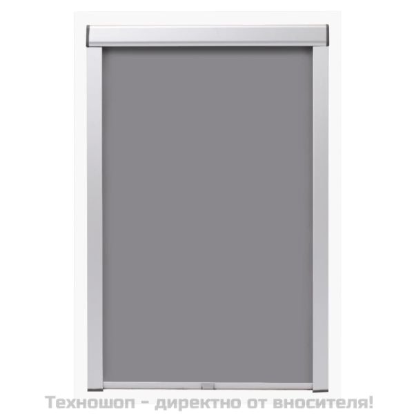Затъмняваща ролетна щора, сива, MK04