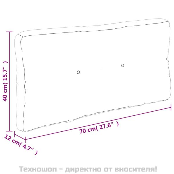 Палетни възглавници, 2 бр, яркозелени, текстил