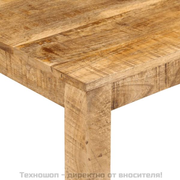 Маса за кафе, 100x55x40 см, масивно мангово дърво