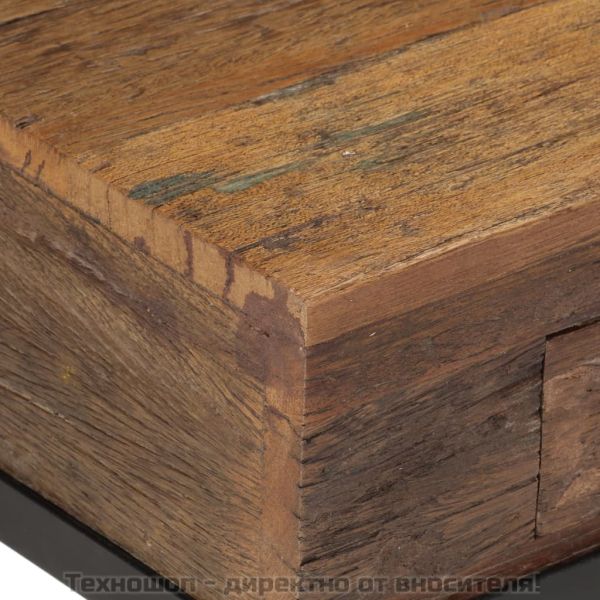 ТВ шкаф, 110x30x46 см, регенерирано дърво масив