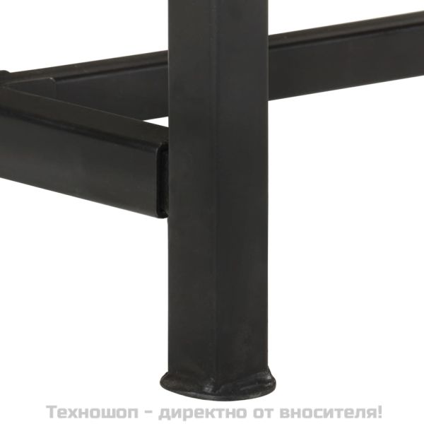 ТВ шкаф, 110x30x46 см, регенерирано дърво масив