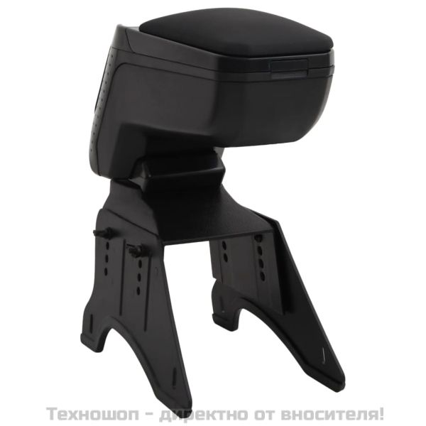 Подлакътник за кола универсален черен 13x33x(33-53) см ABS