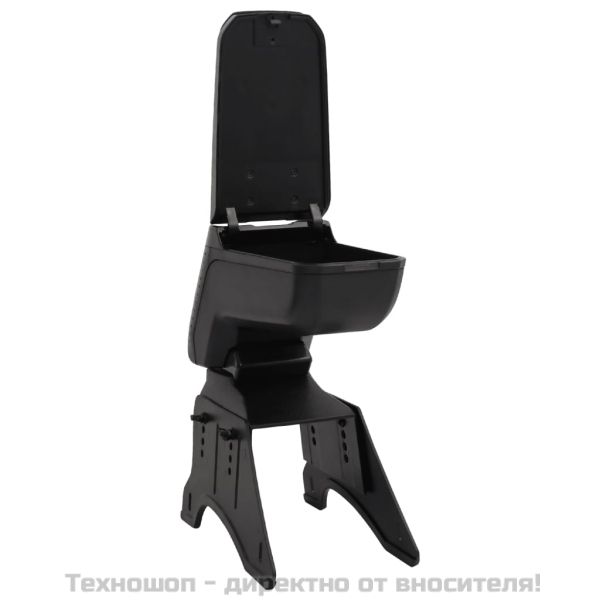 Подлакътник за кола универсален черен 13x33x(33-53) см ABS