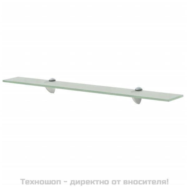 Подвижни рафтове, 2 бр, стъкло, 70x10 см, 8 мм