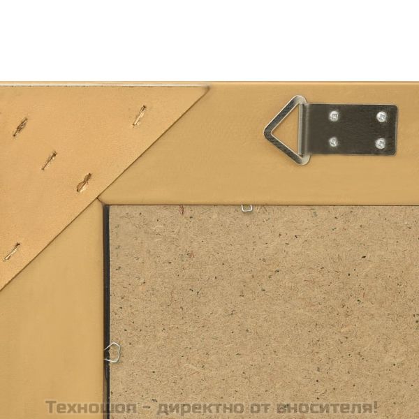 Стенно огледало, бароков стил, 50x60 см, златисто