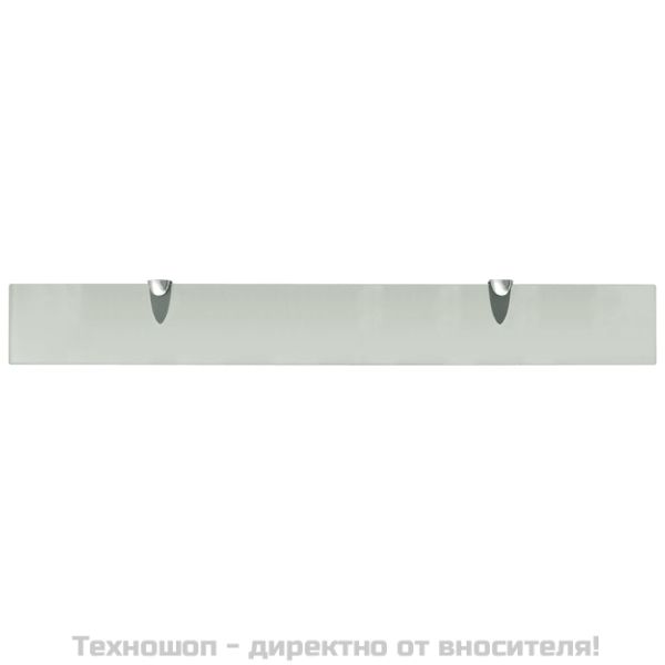 Подвижен рафт, стъкло 80 x 10 см, 8 мм