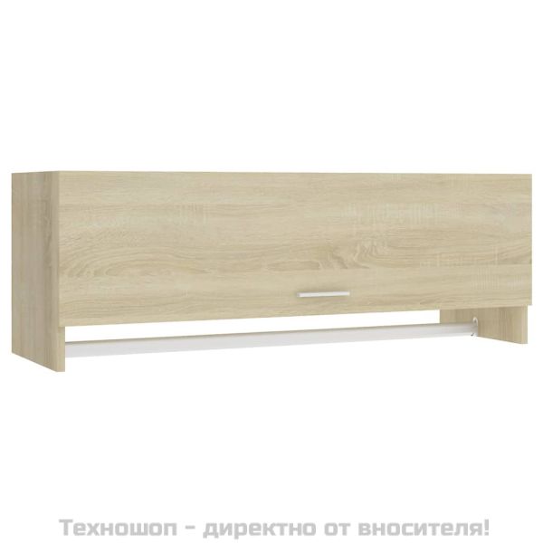 Гардероб, дъб сонома, 100x32,5x35 см, инженерно дърво