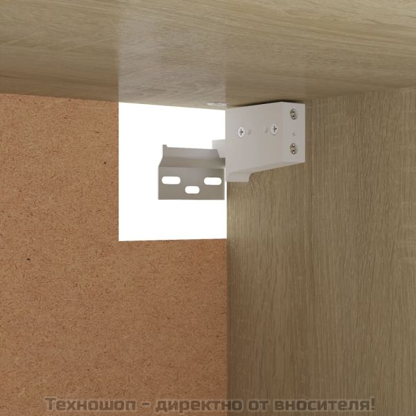 Гардероб, дъб сонома, 100x32,5x35 см, инженерно дърво