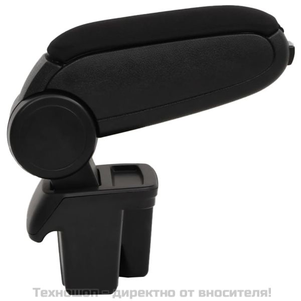 Подлакътник за кола черен 15x31x(28-44) см ABS