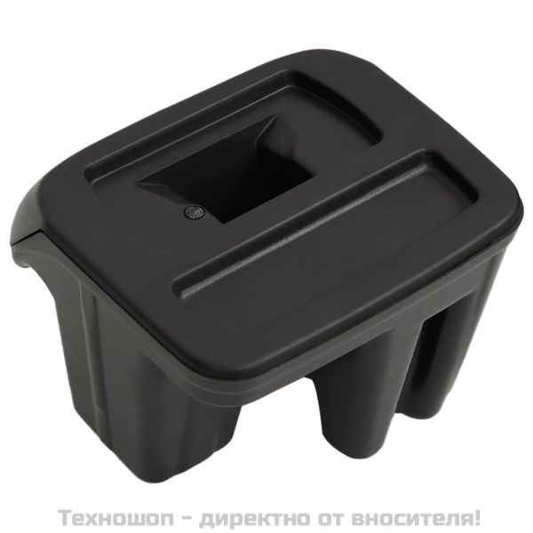 Подлакътник за кола черен 15x31x(28-44) см ABS