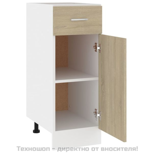 Шкаф с чекмеджета "Lyon", дъб Сонома, 30x46x81,5 см, инженерно дърво