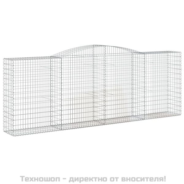 Габионни кошници арка 15 бр 400x50x140/160см поцинковано желязо