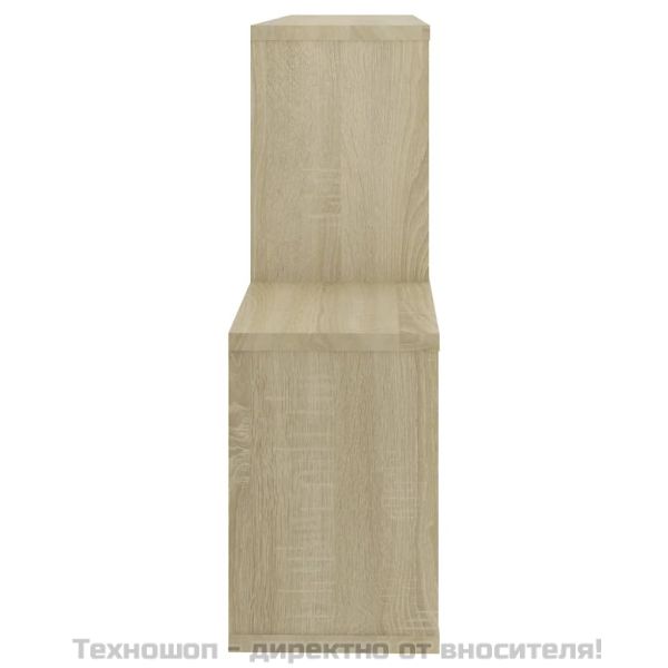Стенен рафт, дъб сонома, 100x18x53 см, инженерно дърво