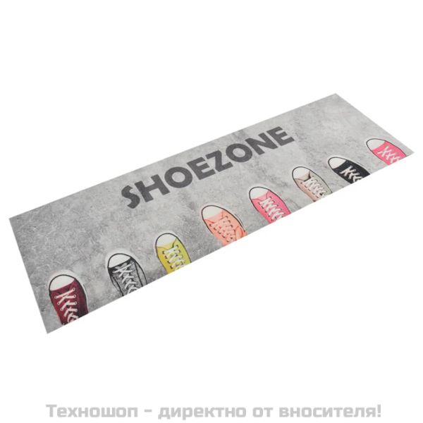 Кухненско килимче, миещо, Shoezone, 60x180 см, кадифе