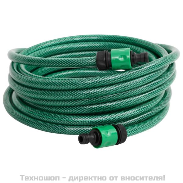 Маркуч за басейн, зелен, 50 м, PVC