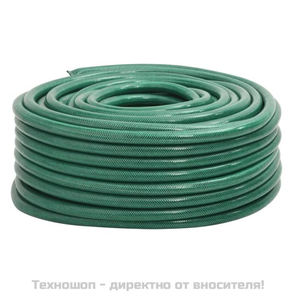 Градински маркуч зелен 1" 50 м PVC