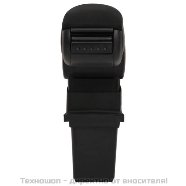 Подлакътник за кола черен 12x32x(34-50) см ABS