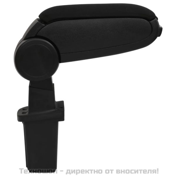 Подлакътник за кола черен 12x32x(34-50) см ABS