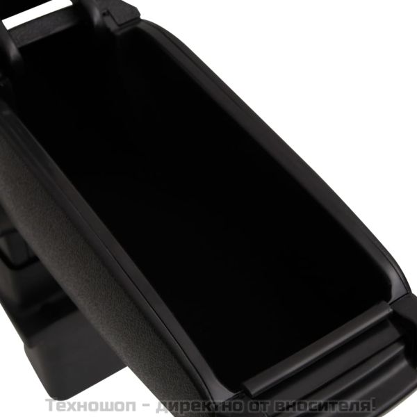 Подлакътник за кола черен 12x32x(34-50) см ABS