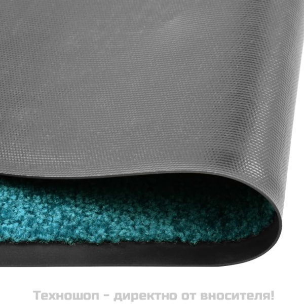 Перима изтривалка, синьо-зелена, 120x180 см