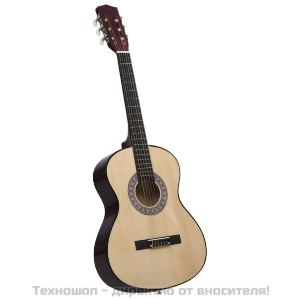 Комплект класическа китара за начинаещи 8 части 3/4 36"