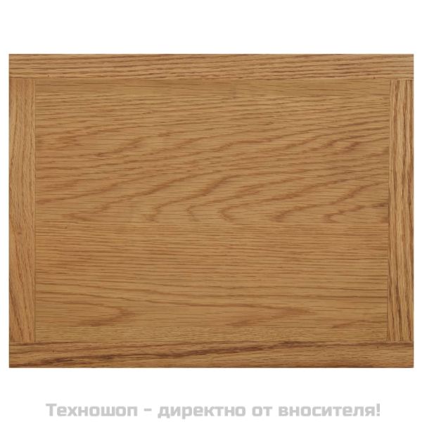 Маса за списания, 45x35x55 см, дъбово дърво масив