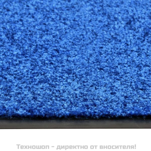 Перима изтривалка, синя, 60x90 см