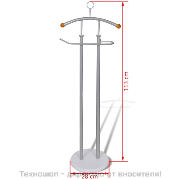 Закачалка за дрехи, органайзер за палта, ризи, метална рамка