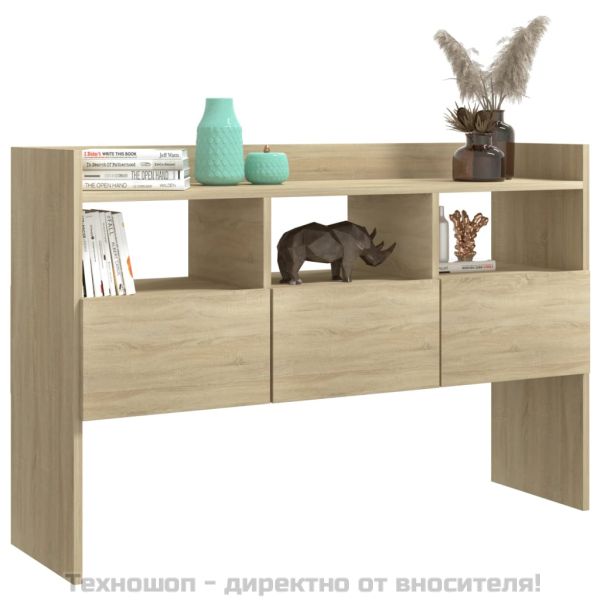 Бюфет, дъб сонома, 105x30x70 см, инженерно дърво