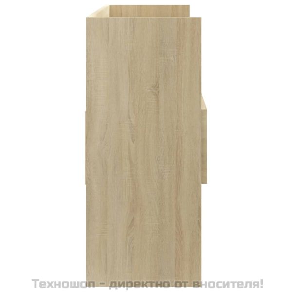 Бюфет, дъб сонома, 105x30x70 см, инженерно дърво