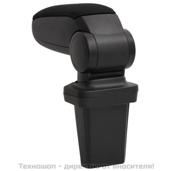 Подлакътник за кола черен 15x32x(40-52) см ABS