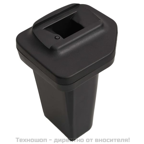 Подлакътник за кола черен 15x32x(40-52) см ABS