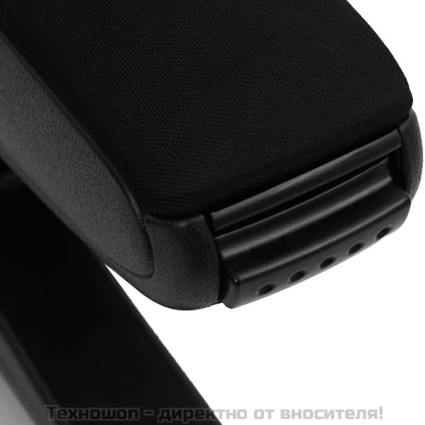 Подлакътник за кола черен 15x32x(40-52) см ABS