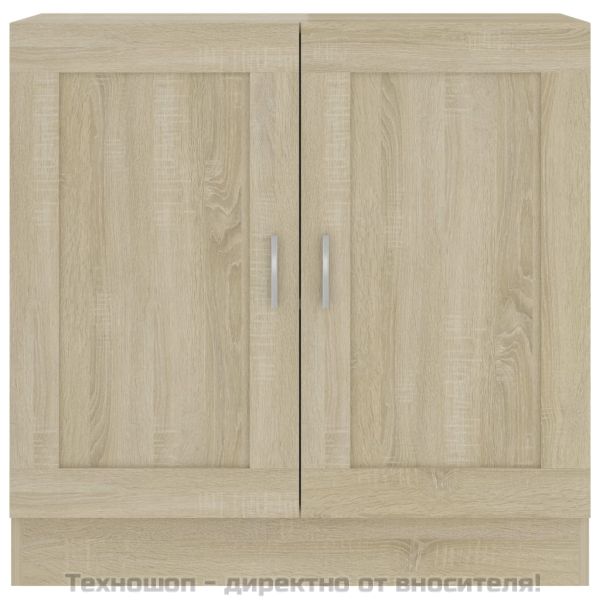 Шкаф за книги, дъб сонома, 82,5x30,5x80 см, ПДЧ