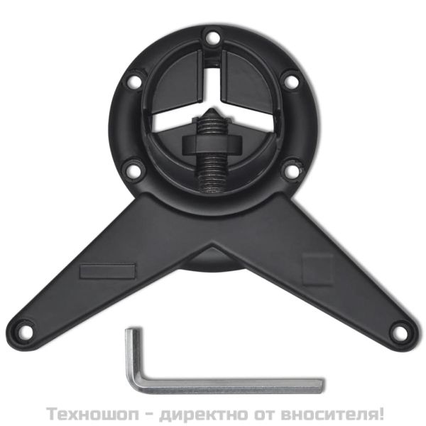 4 крака за регулиране на височината на маси, черно, 710 мм