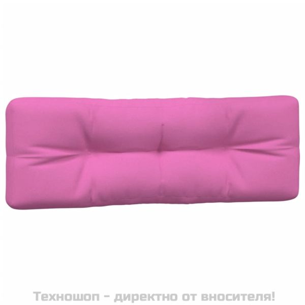 Палетни възглавници, 7 бр, розови, текстил